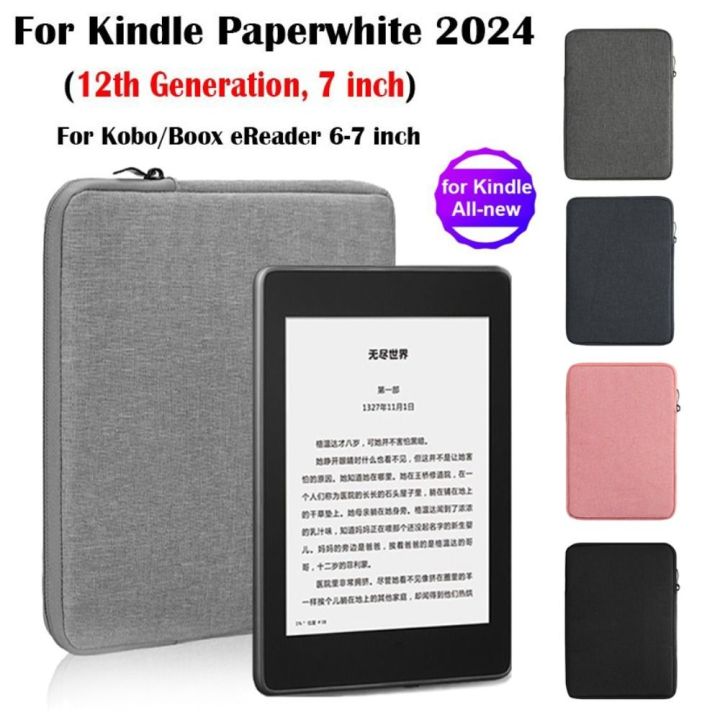 New 12th Generation 6-7inch eReader Sleeve Case Slim Shockproof SA568B ...