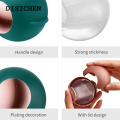 DISICHEN Portable Reusable Round Ball Hair Remover Portable Clothes Gel Lint Rollers Brushes Pets Cat Dog Hair Dust Wiper Washable Sticky Picker. 