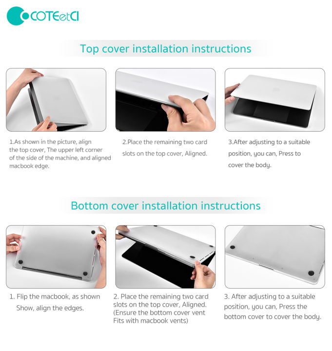 COTECi%20360%20Protection%20Bundle%20for%20MacBook%20Air%2013%20inch%20Crystal%20Clear%20Case%20/%20Keyboard%20Guard%20/%20Screen%20Guard%202022%202021%202020%202019%202018%20M1%20A2337%20A2179%20A1932%20-%20Image%204