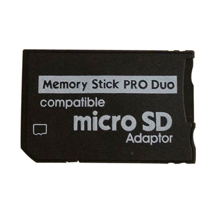 Convert to SDMicroTFMSDuo Reader Memory Stick Card Card in Adapter Pro for PSP