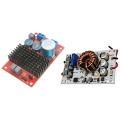 DC 12V-24V TPA3116 Mono Channel Digital Power Audio Amplifier Board & Dc-Dc Boost Converter Adjustable Power Module. 