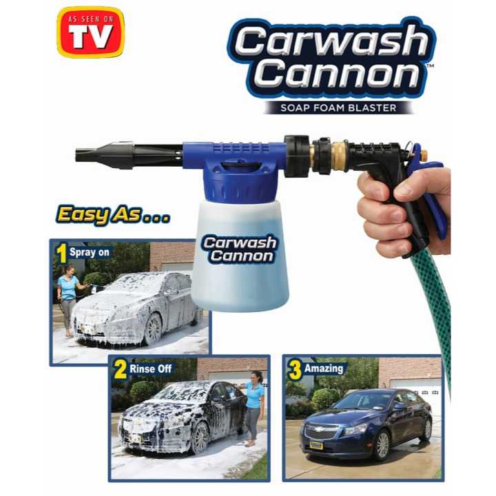 Carwash Rocket Foam Bottle Soap Foam Blaster Nozzle Spray Gun 1L