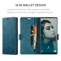 lthmy for Samsung Galaxy Note 10 Plus / Note 10+ Vintage Leather Flip Cover Stand Magnetic Closure Shockproof Protective Case. 