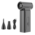 JAERBEE Mini Turbo Jet Fan Air Blower Portable Cordless Computer Keyboard Cleaner 100000RPM Brushless Turbo Fan Air Duster. 