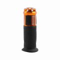 Durable 12-84V E-Bike Throttle Grip Set Long Cable Twist Handlebar LED Voltage Display Throttle Digital Display with Key Lock Throttle with Digital Display and Lock for Electric Scooter,Electric Bicycle,Motorbike. 