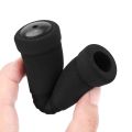 fasdaga 2 Pair for Bike Bicycle Handle Handlebar Soft Sponge Bar Grips Black. 