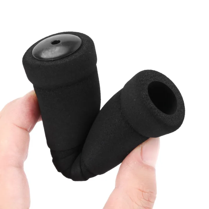 fasdaga%202%20Pair%20for%20Bike%20Bicycle%20Handle%20Handlebar%20Soft%20Sponge%20Bar%20Grips%20Black%20-%20Image%204