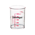 Difutagui Japanese Baking Measuring Cup Thickened Measuring Cup with Scale Kitchen Luxury Measuring Cup 50ml Small Measuring Glass Kai Same Style Double Package. 