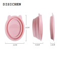DISICHEN 2025 New 1PC Soft Makeup Brush Cleaning Tools Silicone Folding Wash Bowl Make Up Washing Brushes Gel Cleaner Bowl Scrubbe Beauty Supplies. 