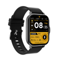 Y13 Smart Call Pro Plus 1.69" Smart Watch with Bluetooth Calling, AI Voice Assistance, 100 Sports Modes With IP67  Professional Water Proof ,240*280 Pixel High Resolution (Black silicon). 