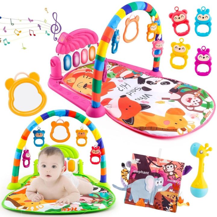 Baby Gym Piano Play Mat – Interactive Musical Fun for Infants ...