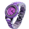 2025 Stone Carved Fashionable Round Wrist Watch For Women. 