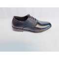Black Color Premium Leather Lace Up Formal Shoes For Men. 
