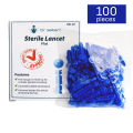 Glucometer Blood Lancet, Sugar Test Needles - Pack Of 100 Needles. 