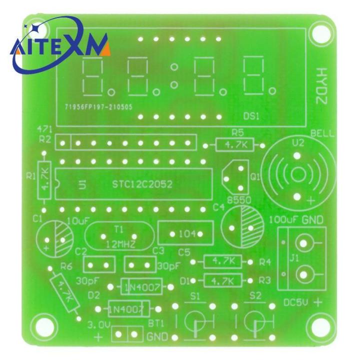 AT89C2051%20Digital%204%20Bits%20Electronic%20Clock%20Electronic%20Production%20Suite%20DIY%20Kit%20Learing%20Kit%20for%20Arduino%20-%20Image%204