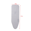 Nullmul 2Pcs 140x50cm Reusable Flat Heat Resistant Cotton Ironing Board Cover Felt Pad Large. 