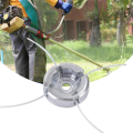 Universal Aluminum Alloy Lawn Mower Head Replacement Parts with Nylon Steel Lawn Mowing Line. 