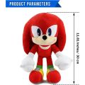 Adenzai-Sonic Plush Action Figure Animal Hedgehog Super Sonic Ray Flying Squirrel-Blue Sonic Plush Toy The Hedgehog -Red Sonic Knuckles Plushie for Kids Boys & Girls (Red Yellow Blue). 