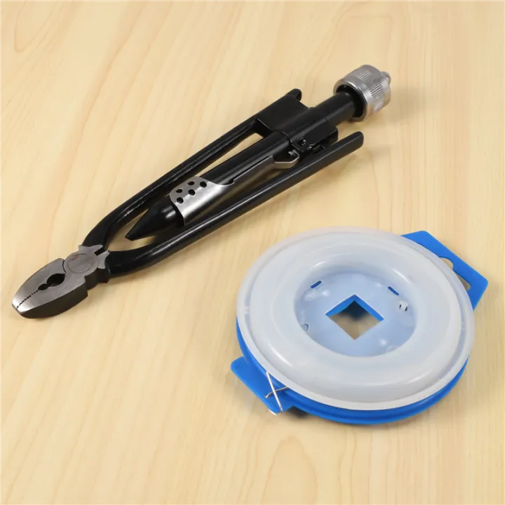 Kqueebee%206inch%20Aircraft%20Safety%20Wire%20Twisting%20Pliers%20Set%20Lock%20Twist%20Twister%20Tool%20/%2015M%20Roll%200.7mm%20Stainless%20Steel%20Safety%20Lock%20Wire%20-%20Image%204