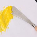 NAMUNY 2 Pcs Painting Knife Spatula Palette Knife Wood Handle and Painting Accessories for Art and Paint. 