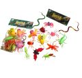 Rubber Insect Reptile Animals Toy Figurine Playing Set for Kids /Kids Toy. 