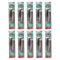 Cello Pointec Gel Pen Black Set Of 10. 