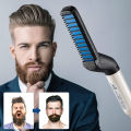 Hair and Beard Straightener Iron | Dual-Use Grooming Tool for Smooth Hair & Beard | Fast Heat, Anti-Scald, Ceramic Coated Plates for Frizz-Free Styling. 