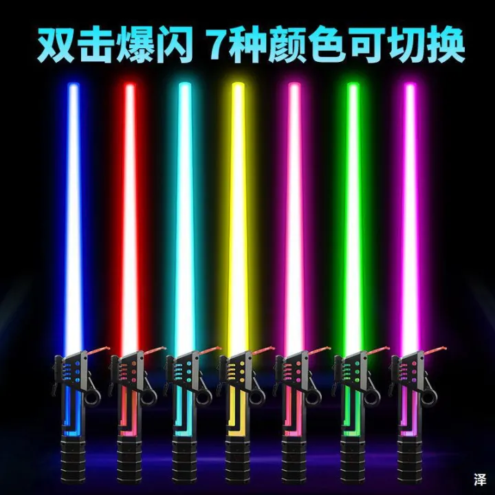 Douyin%20lightsaber,%20Star%20Wars,%202-in-1%20telescopic%20laser%20,%20children's%20Internet%20celebrity,%20luminous%20toys,%20stall%20wholesale%20-%20Image%202