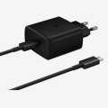 Samsung 25W Super Fast Charger Travel Adapter + Type C to Type C Cable (EP- TA800). 