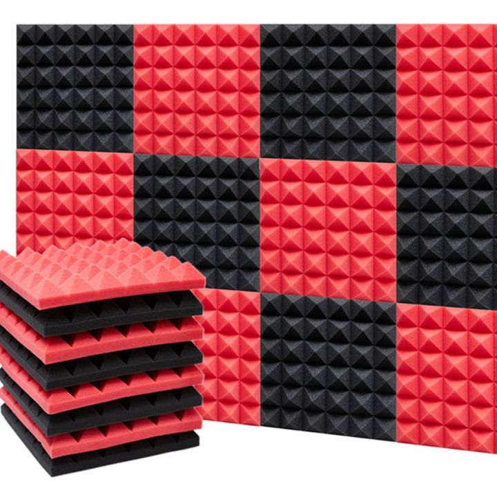 12 Pcs Pyramid Sound Absorbing Panels/Acoustic Panels | Daraz.com.np