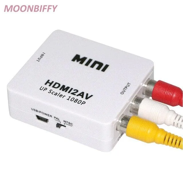 Mini%20Hd%20Video%20Converter%20Box%20Hdmi%20Rca%20Av/Cvsb%20L/R%20Video%20Adapter%20-%20Image%203