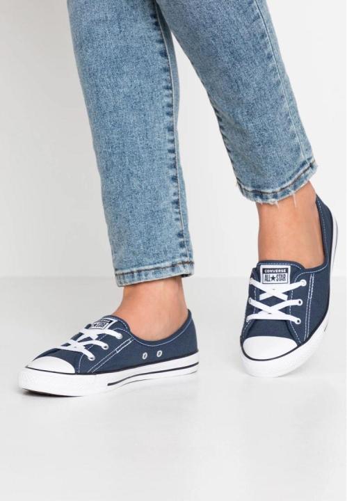 Converse Chuck Taylor All Star Ballet Lace Slip Blue Sneakers Shoes For Women 547165C Daraz .np