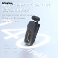 Wenefang Sutuiying Bluetooth Wireless Headphones Against Loud Noise Lavalier Business 【2025 Version】 Luxury BT 5.4 Earphone Lotus Ears with wire Talk/Music 20H With LCD. 