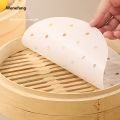 Wenefang 50PCS 7.5-22cm Round Steamer Pad Paper Air Fryer Liners Basket Mat Dumplings Cooking Baking Pastry Tools For Kitchen Accessories. 