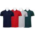 Casual Cotton Polo T-shirts for Men Combo Sets of 4. 