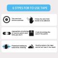 Latex Free Breathable Kinesiology Tape For Muscle Support - 5M x 5cm | Immediate Pain Relief Kinesiology Tape. 