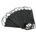 Black Disposable Face Mask - 50 Pcs. 