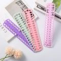 10pcs Durable 11.8*2.36Inch Embroidery Floss Organizer Plastic Multicolor Cross Stitch Thread Holder Storage Tool Thread winding and organize. 