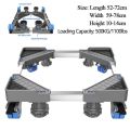 Movable Washing Machine Base Satnd And Front Load Machine Cover Combo Washing Machine Stand/Fridge Base Stand / Fridge Stand With 4/8 Strong Feet ( For 7-8 KG )- Front Load. 