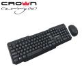 Crown Wireless Keyboard and Mouse Set. 