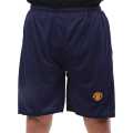Blue Color Premium Cotton Casual Shorts For Men. 
