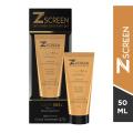 z screen zinc oxide sunscreen gel 50 gm. 