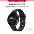 Renyuan Aolon GTR Smart Watch 1.39Inch HD Bluetooth Call Sport Fitness Tracker Profesional Calorie Calculation Waterproof Smartwatch For Men Women. 