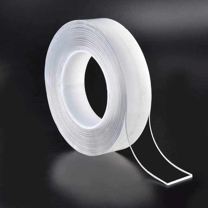 Double%20Sided%20Tape,%20Heavy%20Duty%20Self%20Adhesive%20Tape,%20Two%20Side%20Sticky%20Pads%20Strong%20Wall%20Adhesive%20Strips%20No%20Marks%20Reusable%20Removable%20Clear%20Tape%20for%20Picture%20Hanging,%20Carpet%20Glue%20-%20Image%208