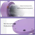 Shaved Ice Maker Slushie Machine Snow Cone Machine Ice Crusher Electric Ice Shaver with Ice Tray for Smoothies Slushy Snow Cone and More. 