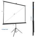 XLAB XPSTS-100 Projector Screen ,Tripod 100" Inch, 4:3 , Matte White, 0.38mm Thickness White. 