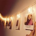 20 Pcs Plastic LED Light Photo Clip. 