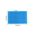 126 Cavity Square Candy Molds Silicone Mold for Hard Candy Chocolate Ganache MIO Super Store. 