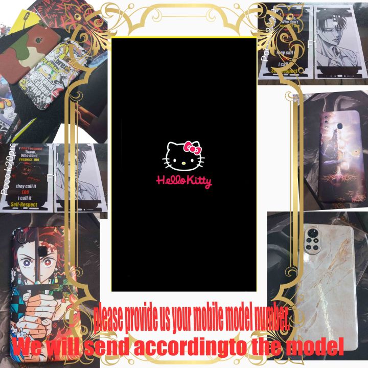 Mobile Sticker And Wraps For All Model Hello Kitty