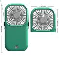 OYPFXMI Portable Fan Mini Necklace Fan USB Rechargeable Handheld Fan Foldable Personal Cooling Fan Air Cooler 3 Speeds Setting. 